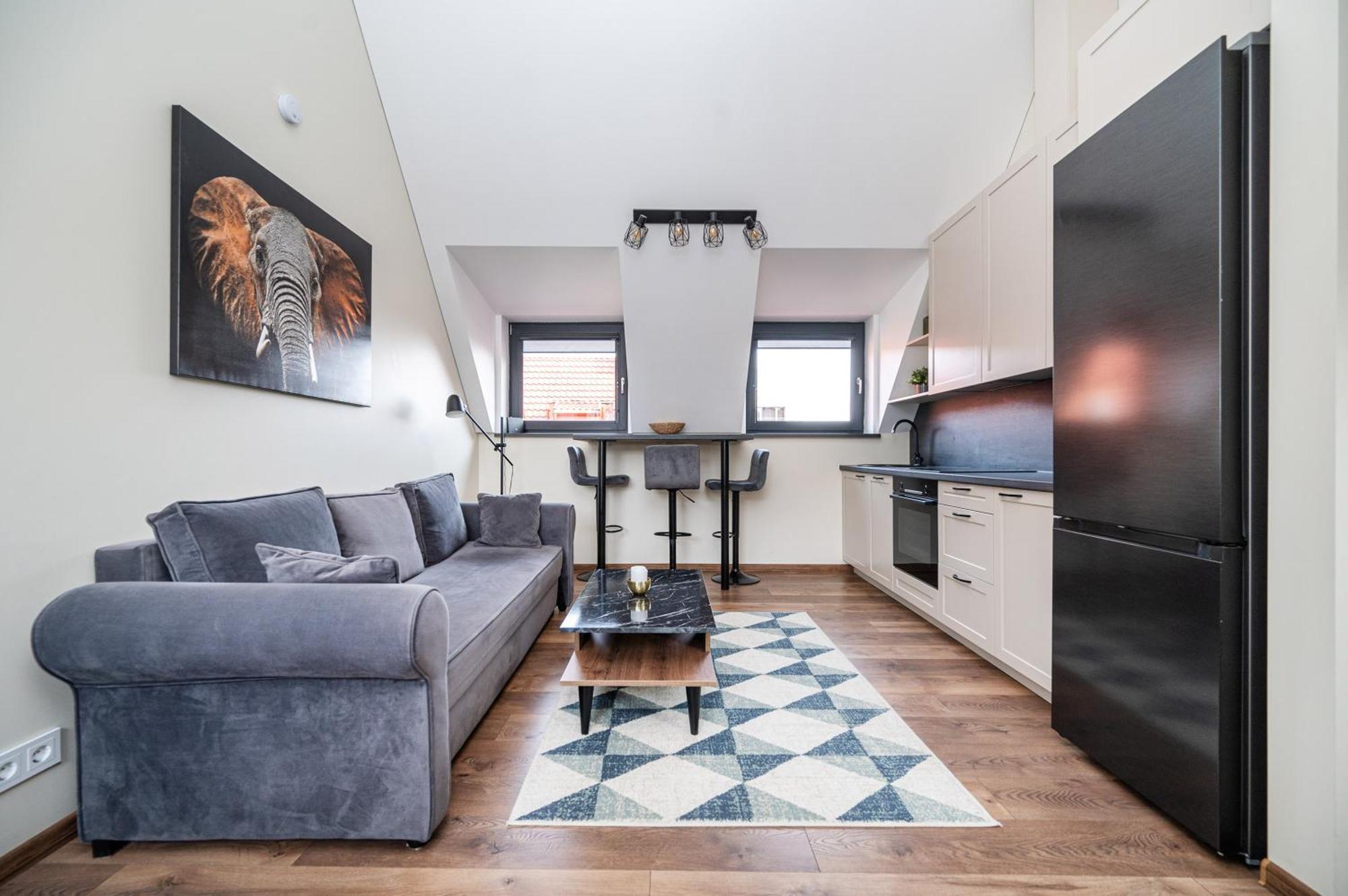 Cozy Central Attic Self Check In Аеропорт Вільнюс Екстер'єр фото