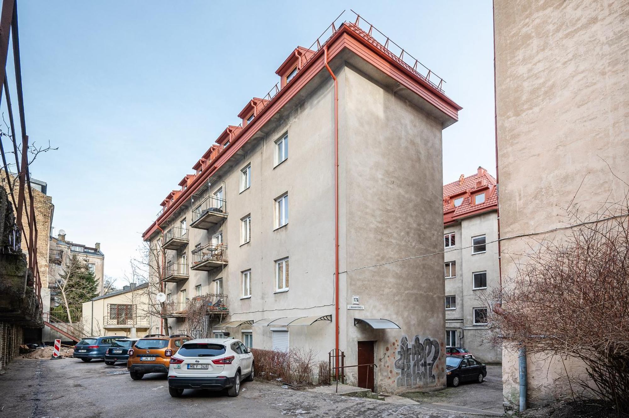 Cozy Central Attic Self Check In Аеропорт Вільнюс Екстер'єр фото